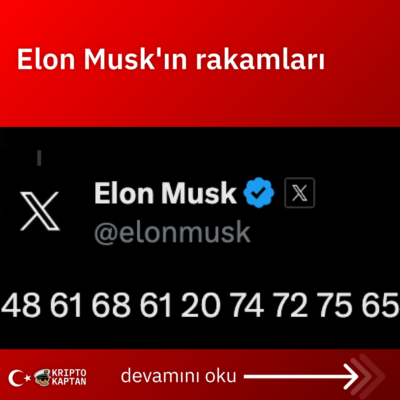 Elon Musk’ın rakamları