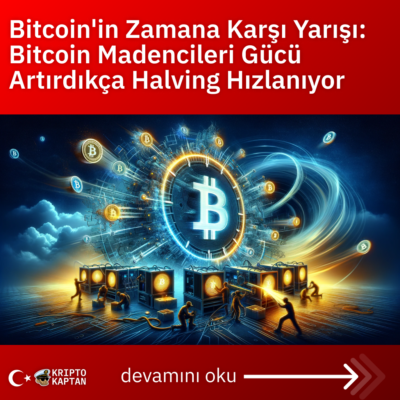 Bitcoin’in Zamana Karşı Yarışı: Bitcoin Madencileri Gücü Artırdıkça Halving Hızlanıyor