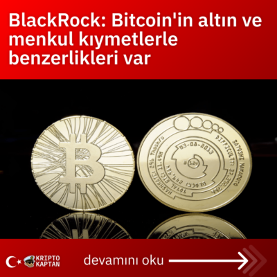 BlackRock: Bitcoin’in altın ve menkul kıymetlerle benzerlikleri var