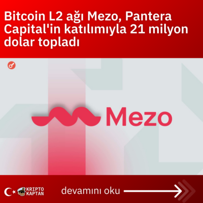 Bitcoin L2 ağı Mezo, Pantera Capital’in katılımıyla 21 milyon dolar topladı