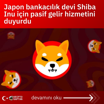 Japon bankacılık devi Shiba Inu için pasif gelir hizmetini duyurdu