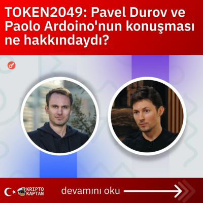 TOKEN2049: Pavel Durov ve Paolo Ardoino’nun konuşması ne hakkındaydı?