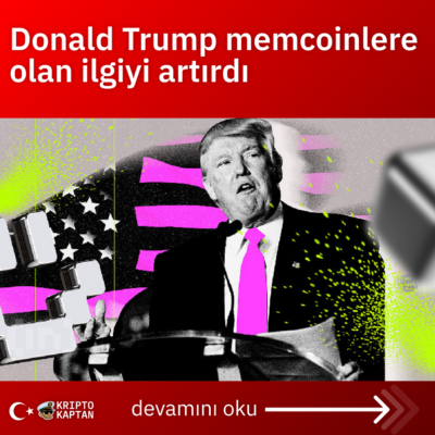 Donald Trump memcoinlere olan ilgiyi artırdı