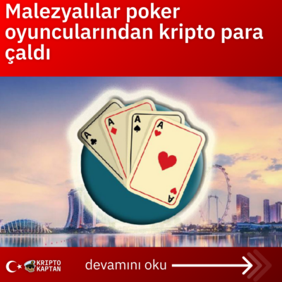 Malezyalılar poker oyuncularından kripto para çaldı