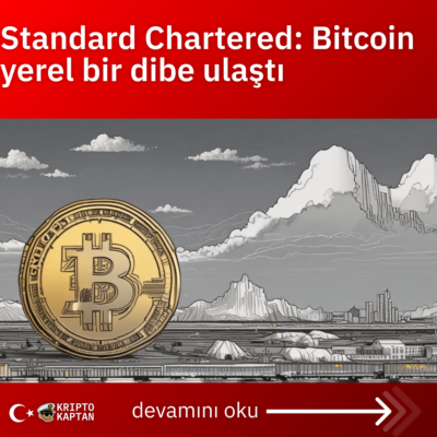Standard Chartered: Bitcoin yerel bir dibe ulaştı