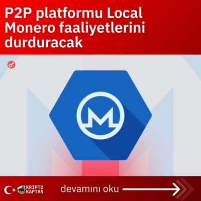 P2P platformu Local Monero faaliyetlerini durduracak