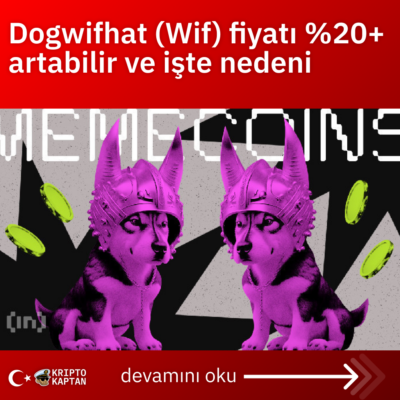 Dogwifhat (Wif) fiyatı %20+ artabilir ve işte nedeni