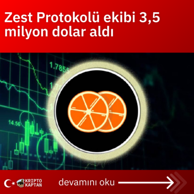 Zest Protokolü ekibi 3,5 milyon dolar aldı