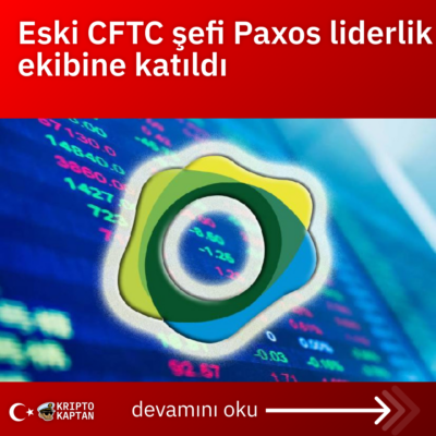 Eski CFTC şefi Paxos liderlik ekibine katıldı