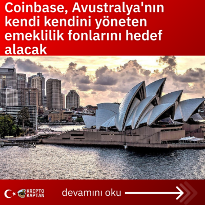 Coinbase, Avustralya’nın kendi kendini yöneten emeklilik fonlarını hedef alacak