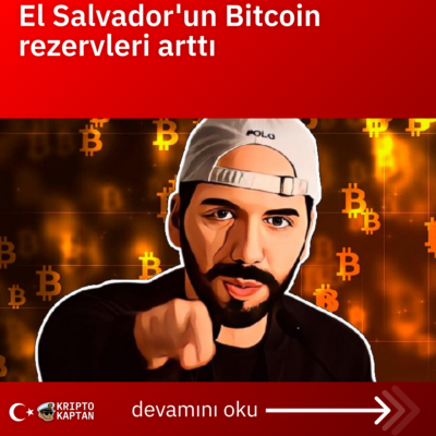 El Salvador’un Bitcoin rezervleri arttı