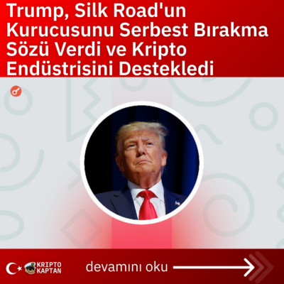 Trump, Silk Road’un Kurucusunu Serbest Bırakma Sözü Verdi ve Kripto Endüstrisini Destekledi