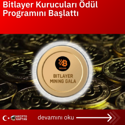 Bitlayer Kurucuları Ödül Programını Başlattı