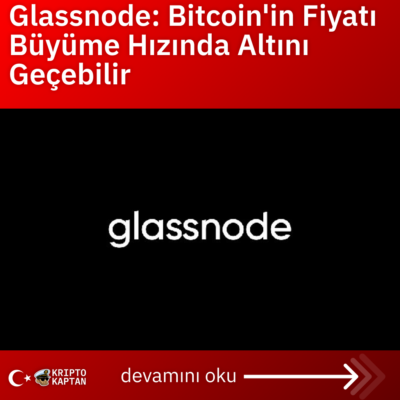 Glassnode: Bitcoin’in Fiyatı Büyüme Hızında Altını Geçebilir