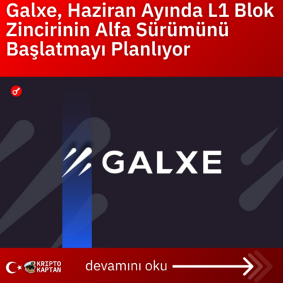 Galxe, Haziran Ayında L1 Blok Zincirinin Alfa Sürümünü Başlatmayı Planlıyor