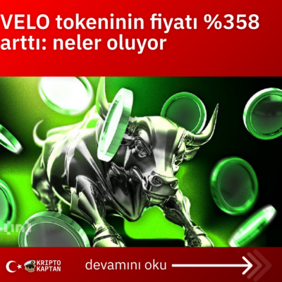 VELO tokeninin fiyatı %358 arttı: neler oluyor