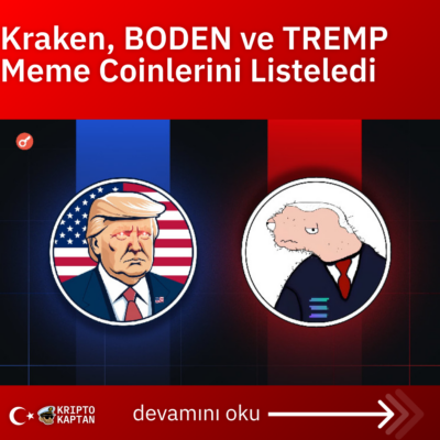 Kraken, BODEN ve TREMP Meme Coinlerini Listeledi