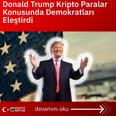 Donald Trump Kripto Paralar Konusunda Demokratları Eleştirdi