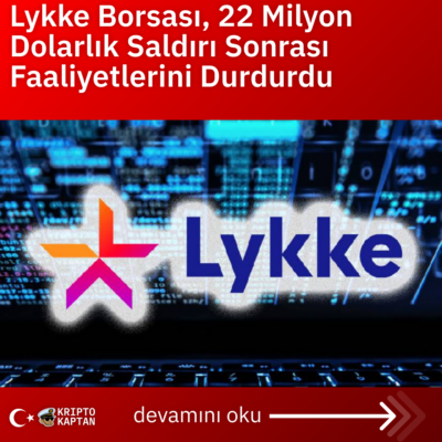 Lykke Borsası, 22 Milyon Dolarlık Saldırı Sonrası Faaliyetlerini Durdurdu