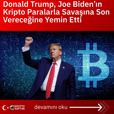 Donald Trump, Joe Biden’ın Kripto Paralarla Savaşına Son Vereceğine Yemin Etti