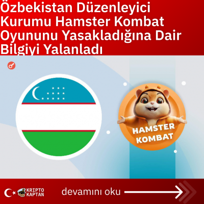 Özbekistan Düzenleyici Kurumu Hamster Kombat Oyununu Yasakladığına Dair Bilgiyi Yalanladı