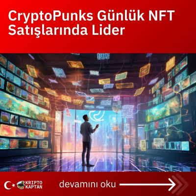 CryptoPunks Günlük NFT Satışlarında Lider