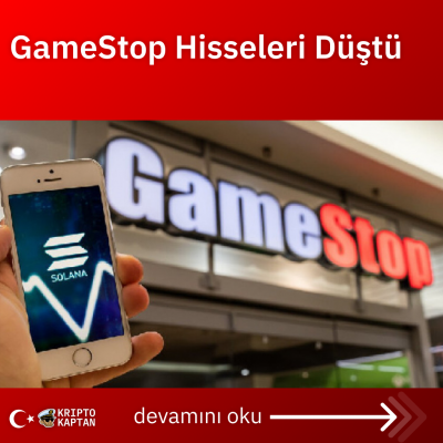 GameStop Hisseleri Düştü