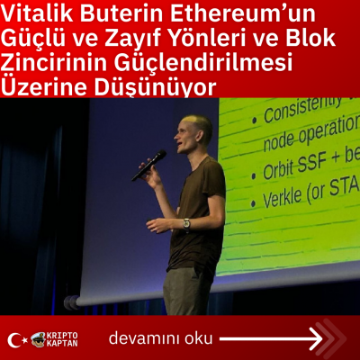 Vitalik Buterin Ethereum’un Güçlü ve Zayıf Yönleri ve Blok Zincirinin Güçlendirilmesi Üzerine Düşünüyor