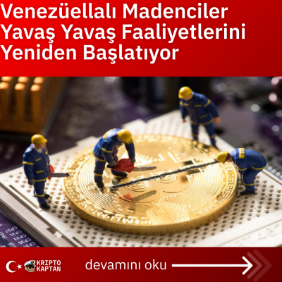 Venezüellalı Madenciler Yavaş Yavaş Faaliyetlerini Yeniden Başlatıyor