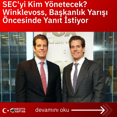 SEC’yi Kim Yönetecek? Winklevoss, Başkanlık Yarışı Öncesinde Yanıt İstiyor