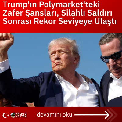 Trump’ın Polymarket’teki Zafer Şansları, Silahlı Saldırı Sonrası Rekor Seviyeye Ulaştı