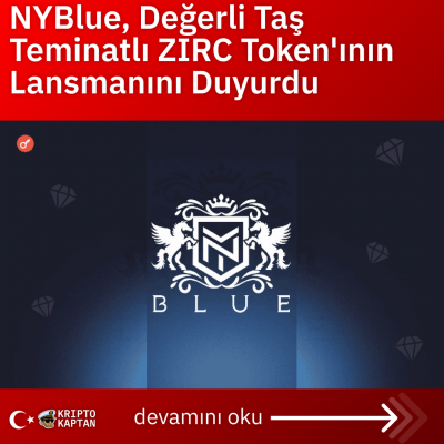 NYBlue, Değerli Taş Teminatlı ZIRC Token’ının Lansmanını Duyurdu