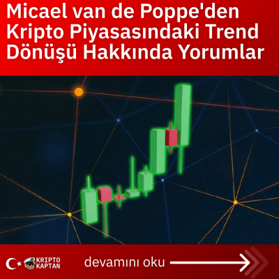 Micael van de Poppe’den Kripto Piyasasındaki Trend Dönüşü Hakkında Yorumlar