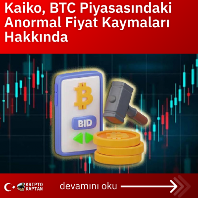 Kaiko, BTC Piyasasındaki Anormal Fiyat Kaymaları Hakkında