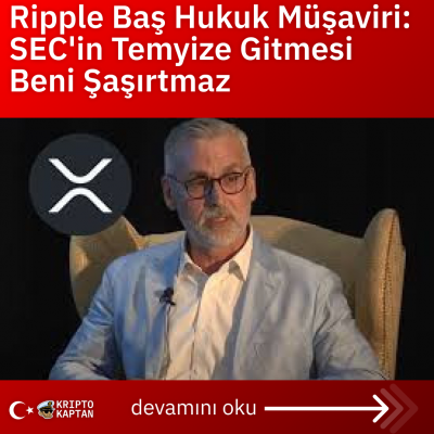 Ripple Baş Hukuk Müşaviri: SEC’in Temyize Gitmesi Beni Şaşırtmaz