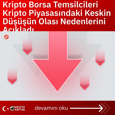 Kripto Borsa Temsilcileri Kripto Piyasasındaki Keskin Düşüşün Olası Nedenlerini Açıkladı